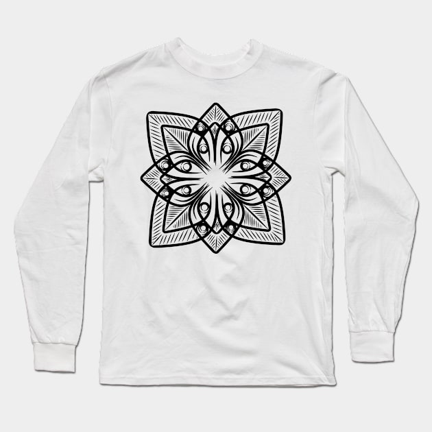 Creative Design Long Sleeve T-Shirt by Saldi